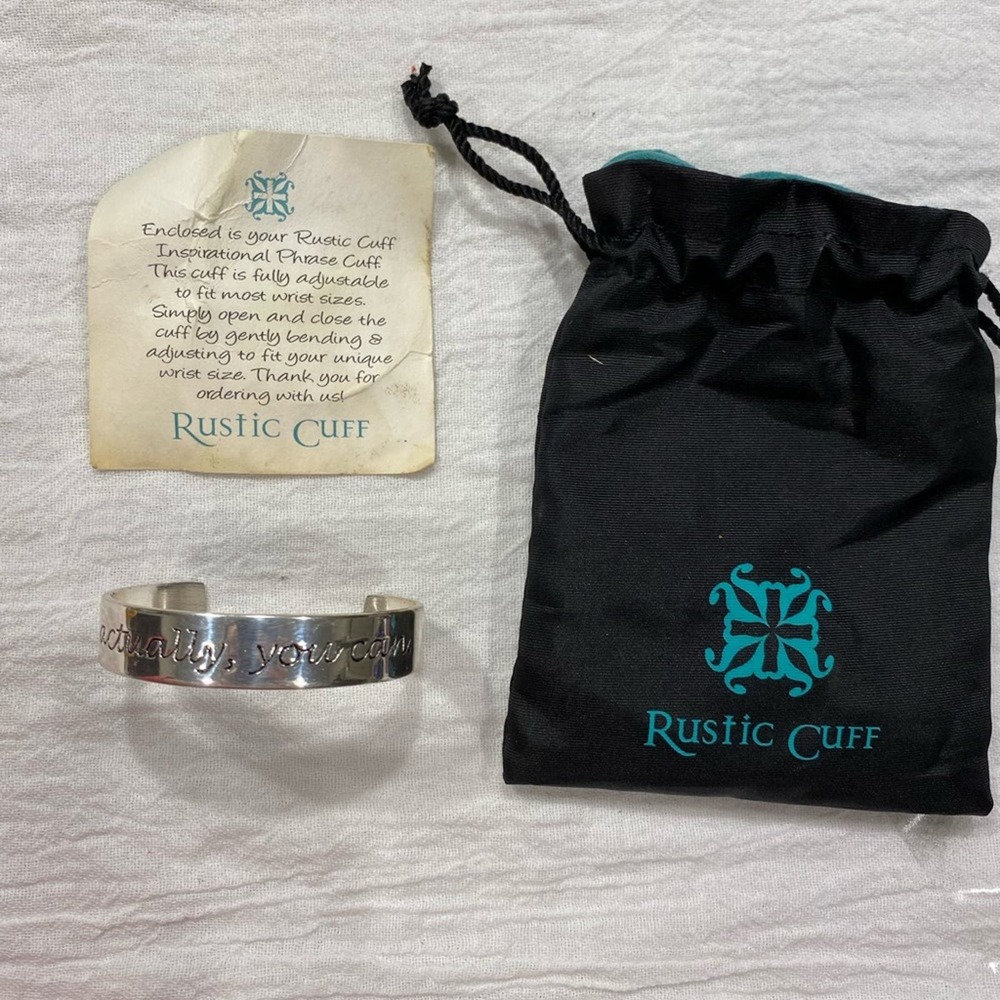 Rustic Cuff Cuff Bracelet Actually, You Can